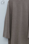 SWAYING 24 Autumn and Winter Cashmere Profile Long Coat SW-SW24AW1T103-TUO Camel